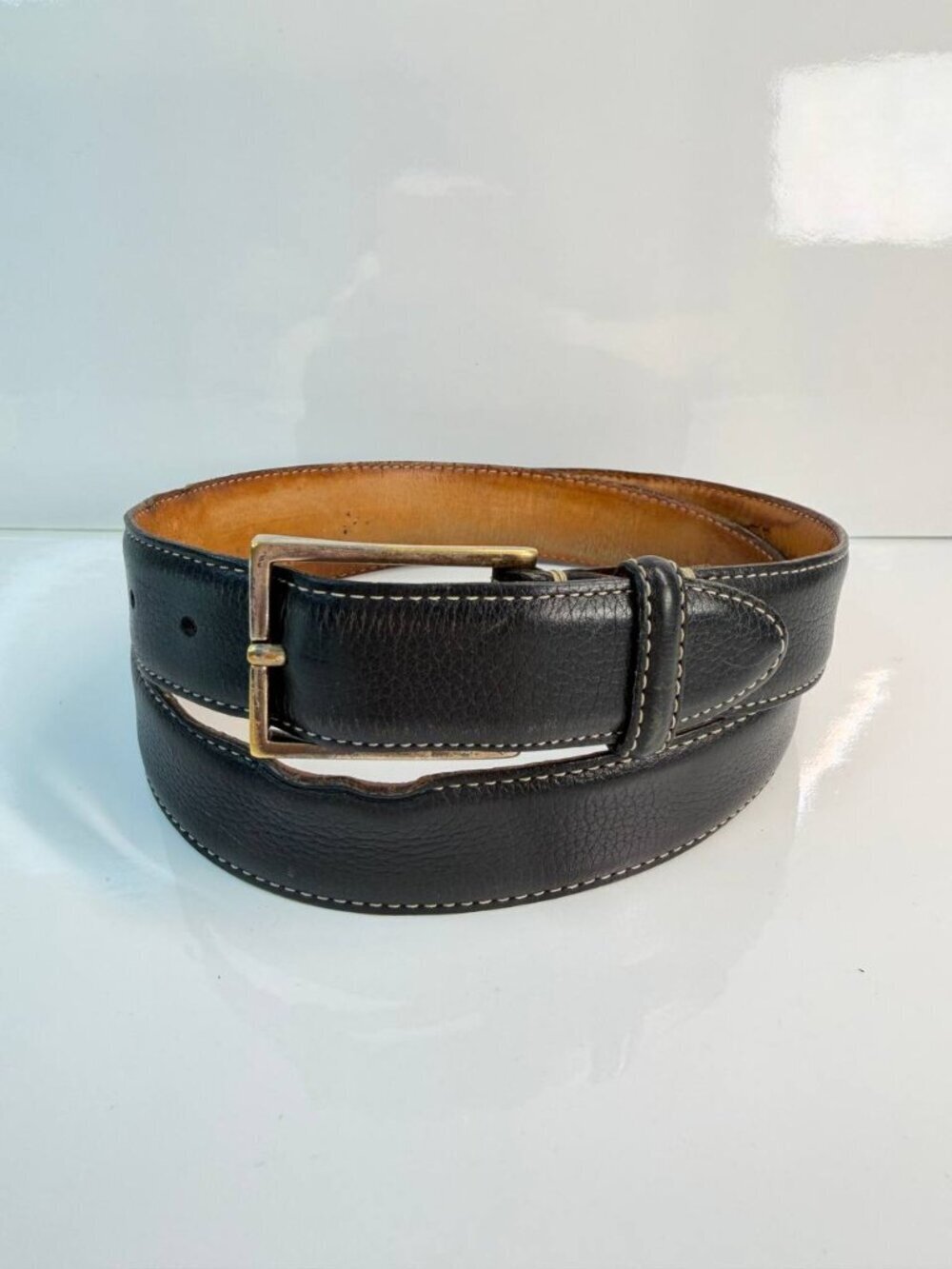 Martin Dingman Genuine Calfskin Belt – Size 36